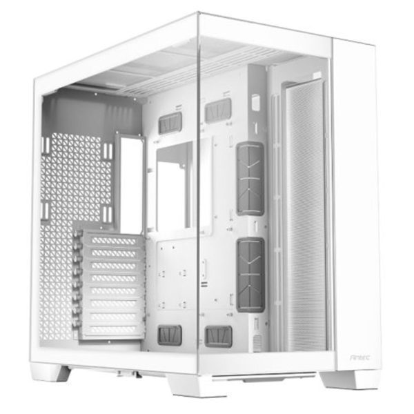 Second image of Antec C8 Gaming Case E-ATX Dual Chamber Mesh Panels - White With Window