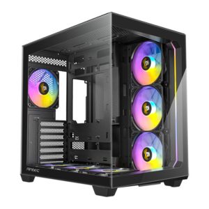 Antec C5 ARGB Dual Chamber Gaming Case ATX / BTF Compatible - Black