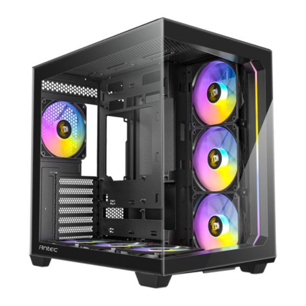 Antec C5 ARGB Dual Chamber Gaming Case ATX / BTF Compatible - Black