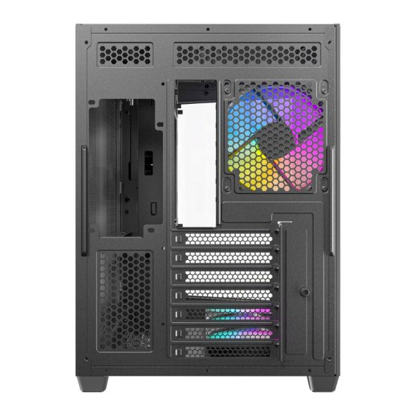 Second image of Antec C5 ARGB Dual Chamber Gaming Case ATX / BTF Compatible - Black