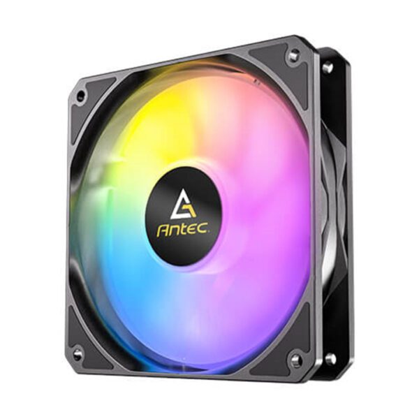 Second image of Antec P12R ARGB Reverse PWM 120mm Case Fan - Single