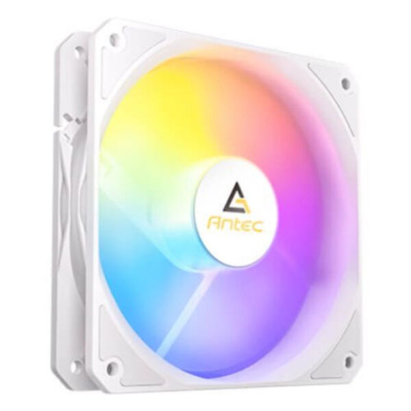 Antec P12R ARGB PWM Reverse Blade 120mm Case Fan - White - Single