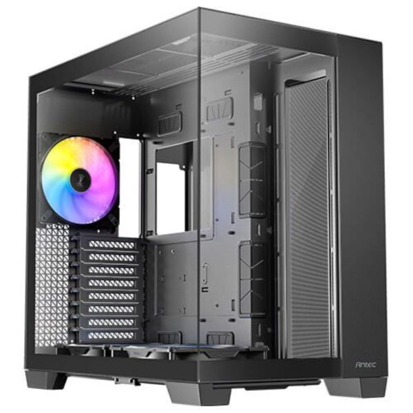Second image of Antec C8 ARGB Gaming Case Glass Side Front E-ATX Dual Chamber Mesh - Black