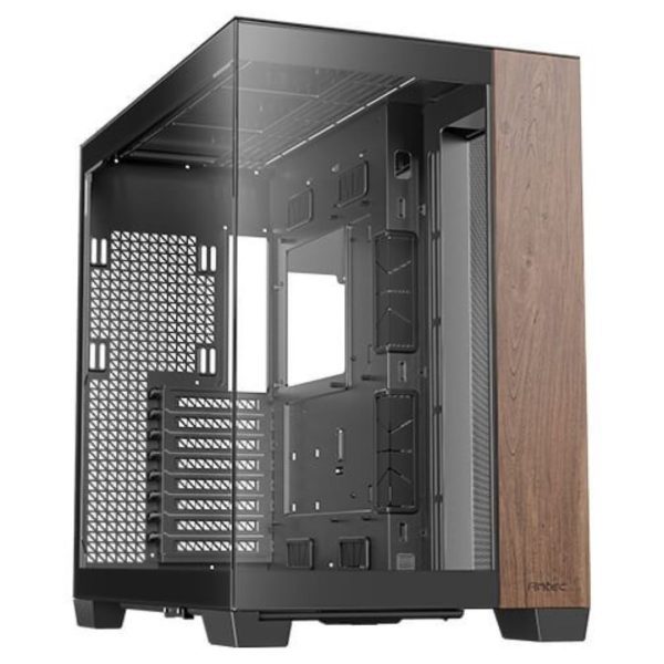Second image of Antec C8 Wood Gaming Case Glass Side Front E-ATX Dual Chamber - Black - Wood