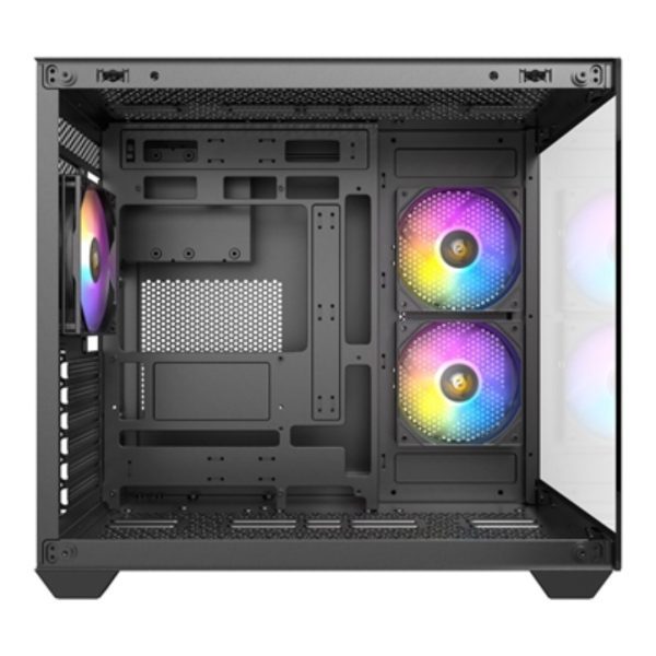 Second image of Antec CX800 ATX Mid Tower Gaming Case - Black - 3 x ARGB Fans - Glass Side/Front