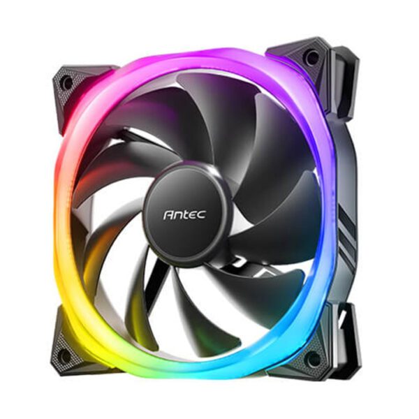 Antec Fusion 120mm ARGB PWM Case Fans Black - Single