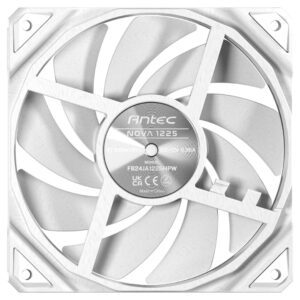 Antec NOVA 120 PWM Fan - High-Performance Cooling - White - Single