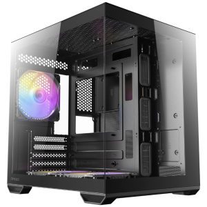 Antec CX60M ARGB Mini Tower Micro-ATX Gaming Case - Black