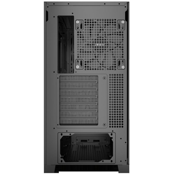 Second image of Antec AX-1000 E-ATX Mid Tower Tempered Glass Gaming Case ATX - Black - 4 ARGB Fans