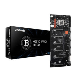 ASRock H510 Pro BTC  Intel Socket 1200 Cryptocoin Mining Bitcoin Motherboard