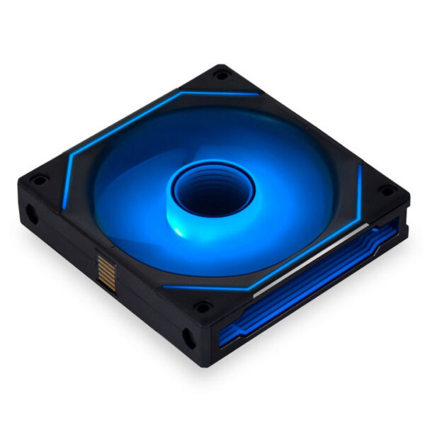 Second image of Lian-Li UNI SL120 INF Addressable RGB Black 120mm Fan Triple Pack with Controller
