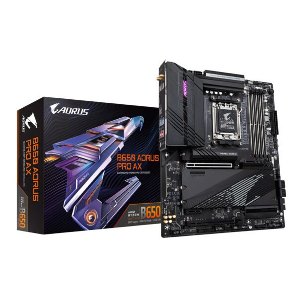 Gigabyte AMD Ryzen B650 AORUS PRO AX AM5 ATX Motherboard