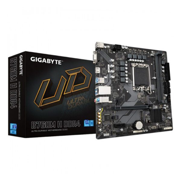 Second image of Gigabyte B760M H DDR4 Intel LGA1700 DDR4 Micro-ATX Motherboard