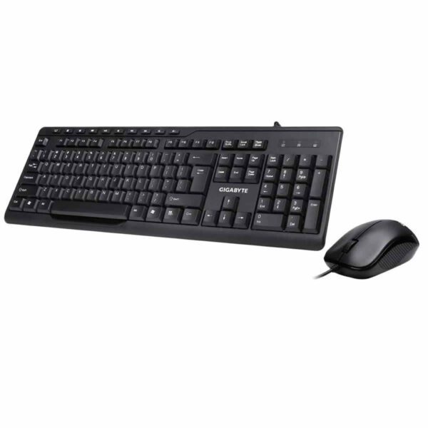 Gigabyte Multimedia Keyboard And Mouse Desktop Set - KM6300