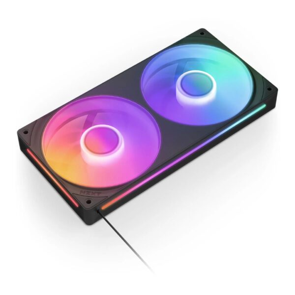 Second image of NZXT F240 RGB Core 240mm PWM Uni-body Fan - Black