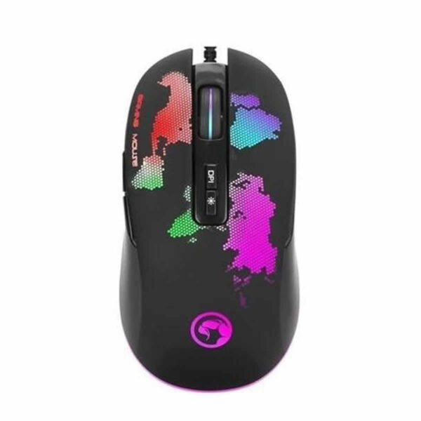 Second image of Marvo Scorpion M422 USB RGB LED Black Programmable Gaming Mouse