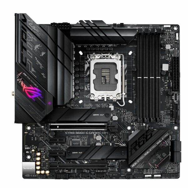 Second image of ASUS ROG STRIX B660-G GAMING WIFI Intel B660 PCIe 5.0 mATX Motherboard