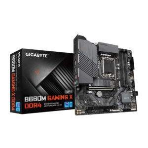 Gigabyte B660M Gaming X DDR4 Intel Socket 1700 Micro-ATX DDR4 Motherboard