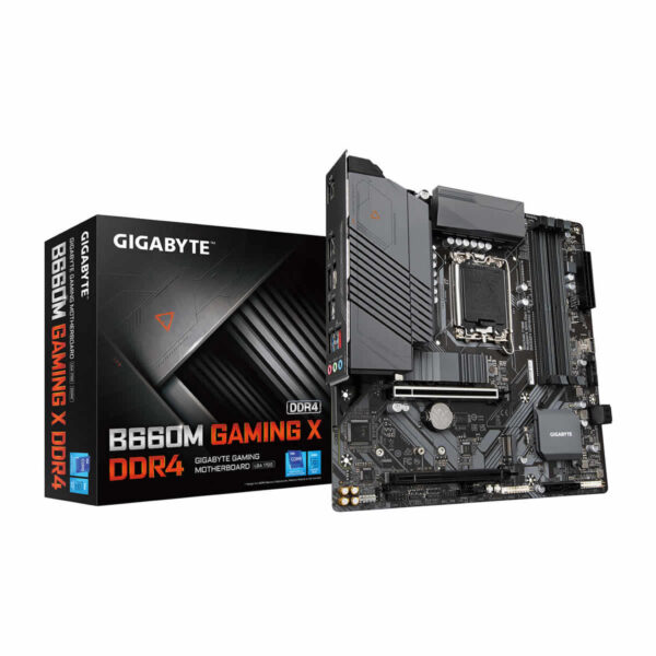 Gigabyte B660M Gaming X DDR4 Intel Socket 1700 Micro-ATX DDR4 Motherboard