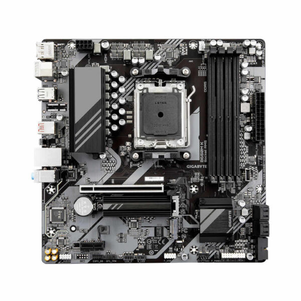 Second image of Gigabyte B650M K micro ATX motherboard - AMD B650 Socket AM5
