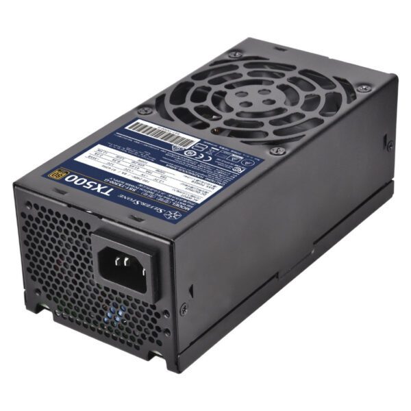 Second image of Silverstone 500W PSU TX500 TFX Series 80+ Gold PC Low Noise Power Supply