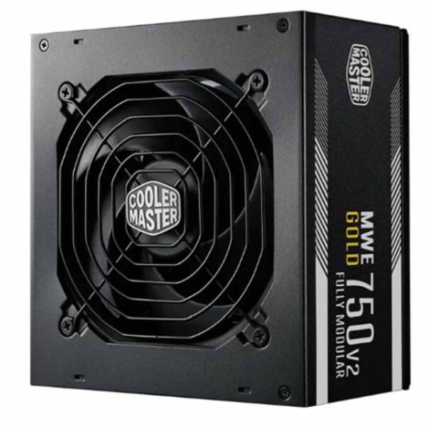 Cooler Master 750W MWE Gold V2 ATX 3.1 PSU Fully Modular HDB Bearing Fan 80+ Gold PCIe 5.1