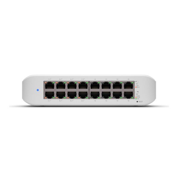 Second image of Ubiquiti USW-LITE-16-POE UniFi Switch Lite 16 Port Gigabit Managed Switch - 8 POE+ Ports