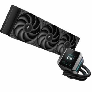 DeepCool Mystique 360 AIO Liquid CPU Processor Cooler - LCD Screen