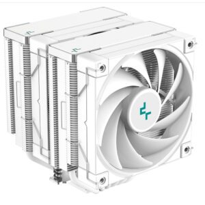 DeepCool AK620 CPU Processor Cooler - White - Dual Tower - Matrix Fins