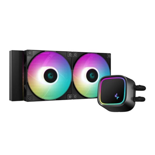 Deepcool LE520 240mm AIO Liquid Cooler - ARGB - Black