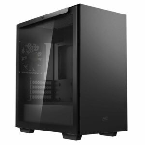 DeepCool MACUBE 110 Micro-ATX Black Case - Glass Side