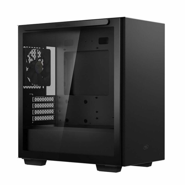 Second image of DeepCool MACUBE 110 Micro-ATX Black Case - Glass Side