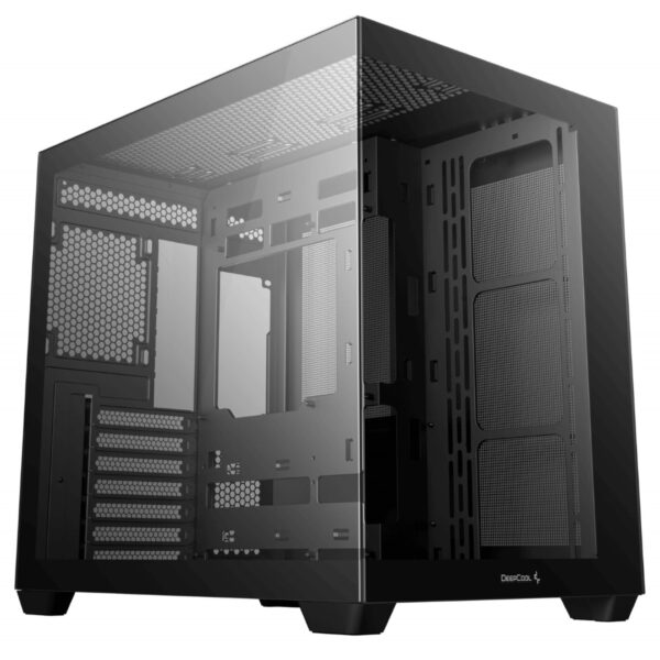 DeepCool CG530 Dual-Chamber Mid Tower ATX Case - Black