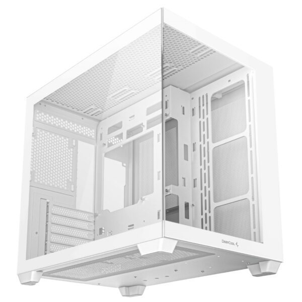 Second image of DeepCool CG530 Dual-Chamber Mid Tower ATX Case - White