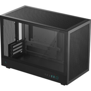 DeepCool CH260 Compact Micro-ATX Case - Black