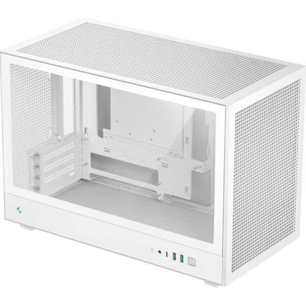 DeepCool CH260 Compact Micro-ATX Case - White