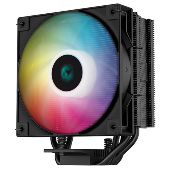 Second image of DeepCool AG400 Black ARGB V2 CPU Air Cooler - 4 Heatpipes Single Tower Cooler