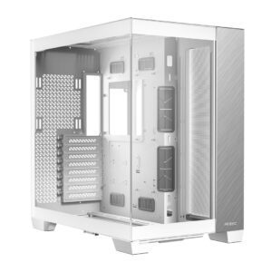 Antec C8 Aluminium Full Tower E-ATX PC Gaming Case - White
