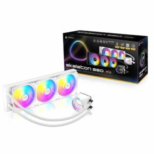 Antec Skeleton 360 ARGB AiO Liquid CPU Cooler - 360mm Radiator - ARBG Fans - White