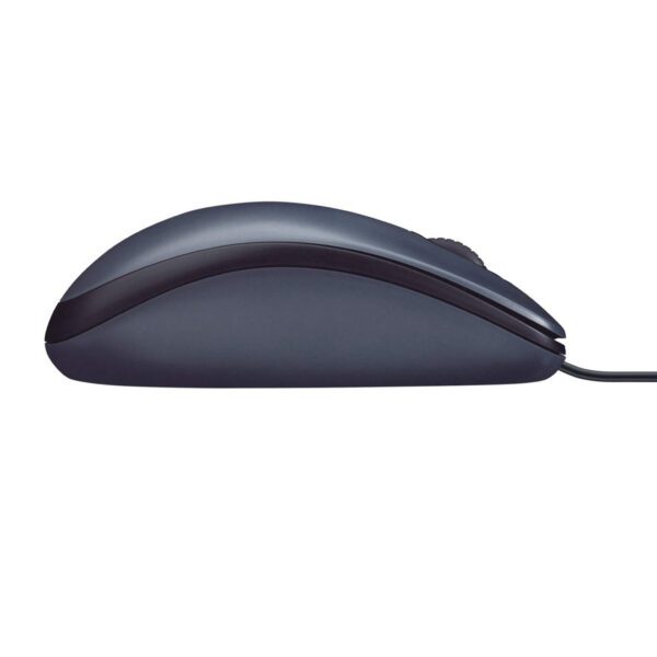 Second image of Logitech B100 Wired Optical Mouse, USB, 800 DPI, Ambidextrous, OEM