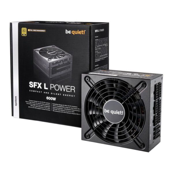 be quiet! 600W SFX-L Power PSU Small Form Factor Modular 80+ Gold Power Supply