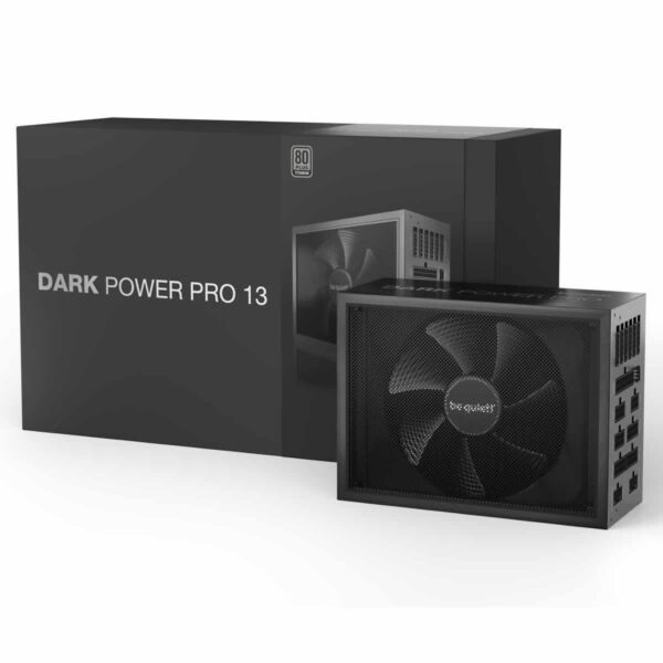 be quiet! 1300W PSU Dark Power Pro 13 Modular 80+ Titanium ATX 3.0 PCIe 5.0 Power Supply