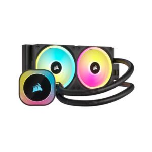 Corsair iCUE LINK H100i 240mm RGB Liquid AIO CPU Cooler - White With QX120 RGB Fans