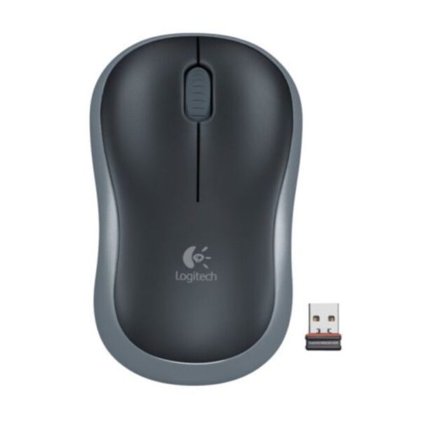 Second image of Logitech M185 Wireless Notebook Mouse USB Nano Receiver Black/Grey