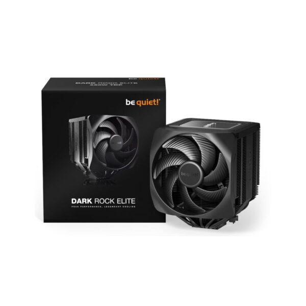 be quiet! Dark Rock Elite Intel AMD Dual Tower Performance Air CPU Cooler BK037