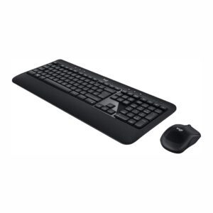 Logitech K540e Advanced Combo Wireless Keyboard and 3 Button Scroll Mouse