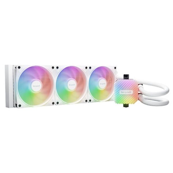 be quiet! Light Loop 360mm ARGB Liquid CPU AIO Cooler - 360mm Radiator - White