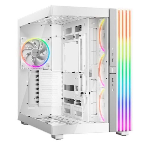 be quiet! Light Base 900 FX ARGB E-ATX Gaming Case - Invertible - White - BTF Ready