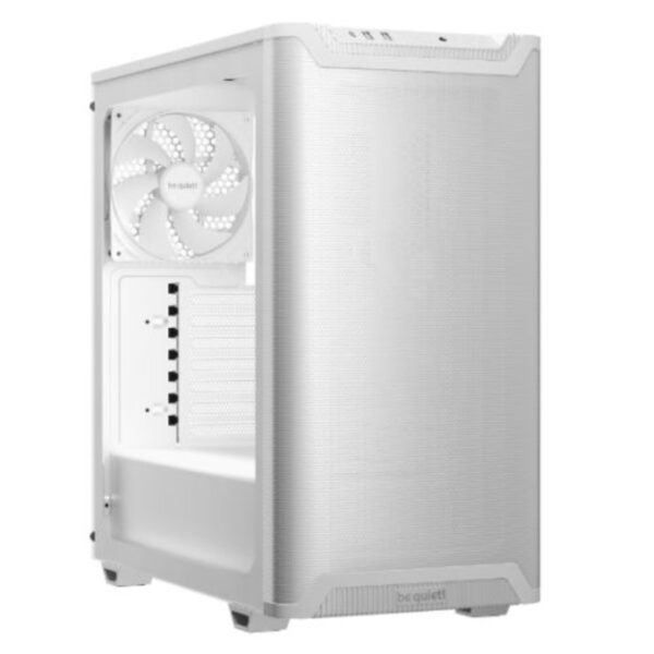 be quiet! Pure Base 501 Airflow ATX Gaming Case Glass Side - White