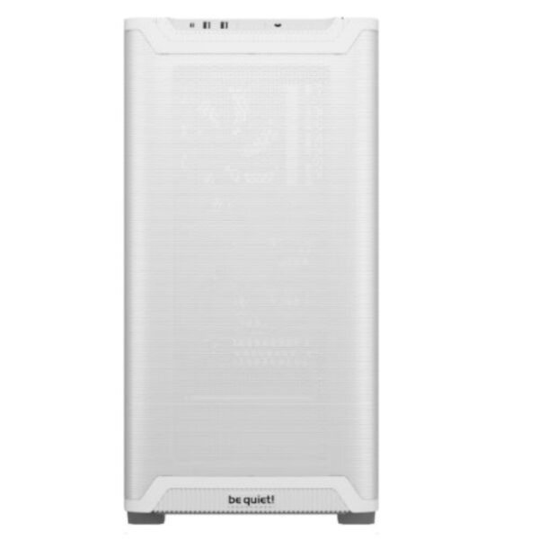 Second image of be quiet! Pure Base 501 Airflow ATX Gaming Case Glass Side - White